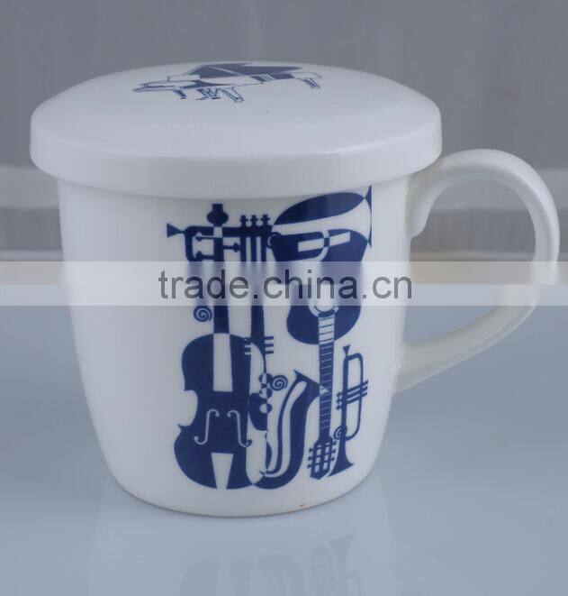2016 Dedo Music Gifts Made in china Environmental protection material music note mugs