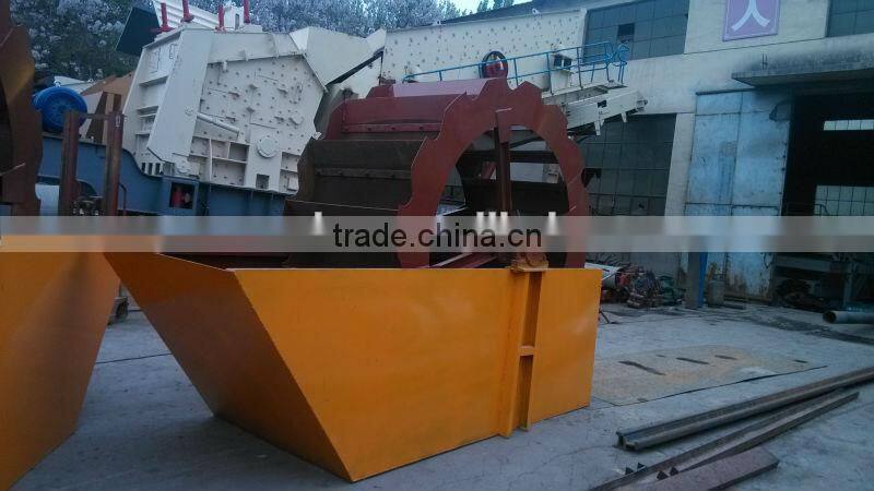 Hot selling high efficiency Bucket Sand Washing Machine, Wheel Sand Washer