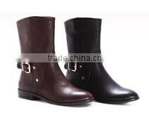 Europen style lady half boots sales well low price women shoes in guangzhou