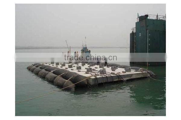 sunk ship salvage and lifting rubber pontoon inflatable rubber pontoon for shipwrecks floating