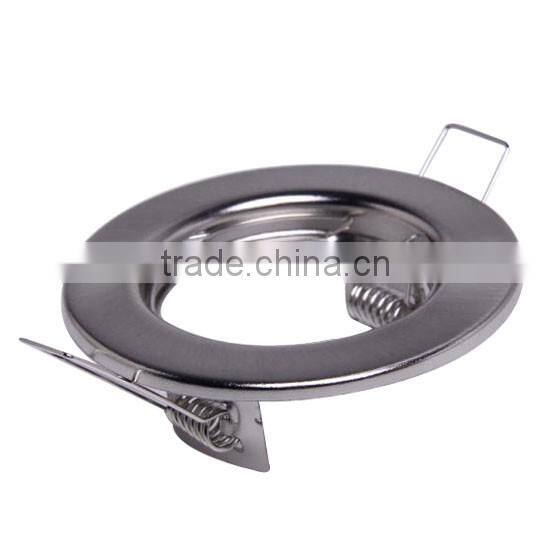 iron mr16 gu10 recessed fixed downlight halogen