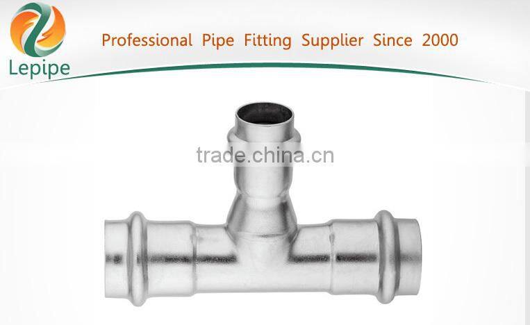 Three Way Stainless Steel Pipe Fitting