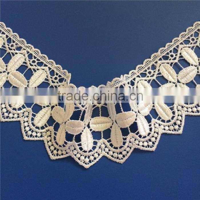 New product simple style crochet bikini lace fabric for women's garment