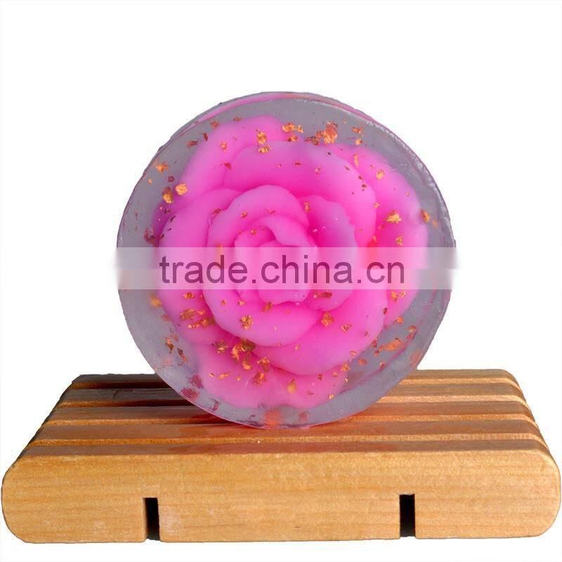 Natural Rose Petals Essential Oil Moisturizing Moisturizing Facial Soap Bath Soap