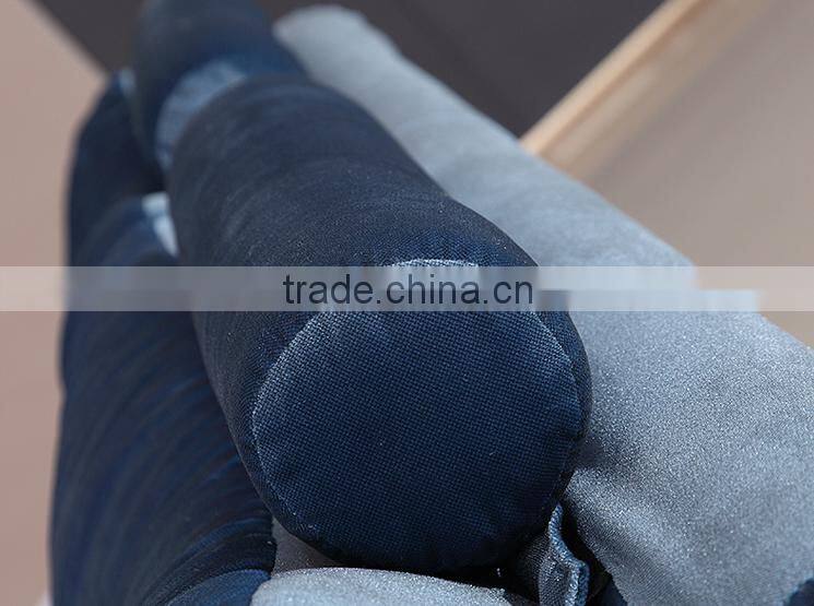 Fashion and contracted living room bed double fabric bed cloth art bed B80044