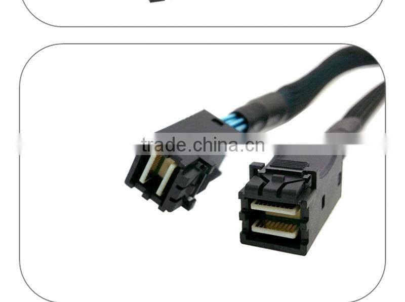 Internal Mini SAS HD SFF-8643 to SFF-8643 high density cable