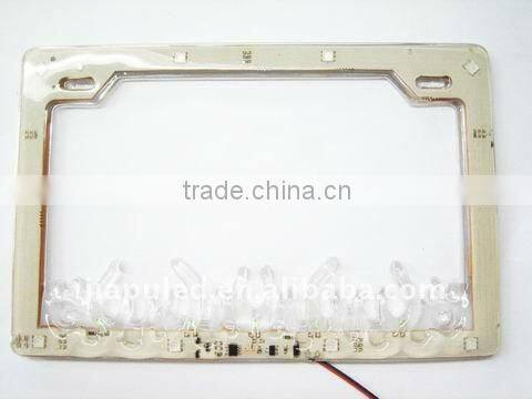 2015 New LED motorcycle license plate frame