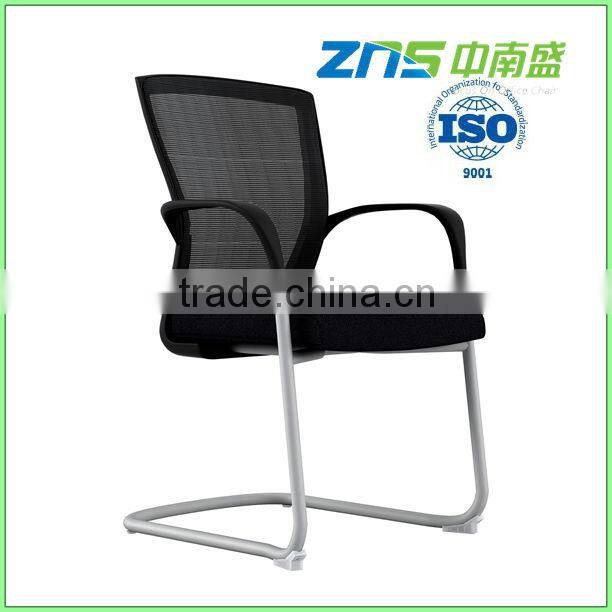 528DA mesh back connecting visitor chairs