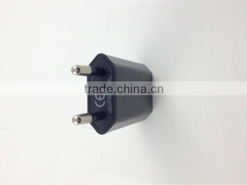 EU USB Power Adapter 5V 1A for iphone and mobile phone
