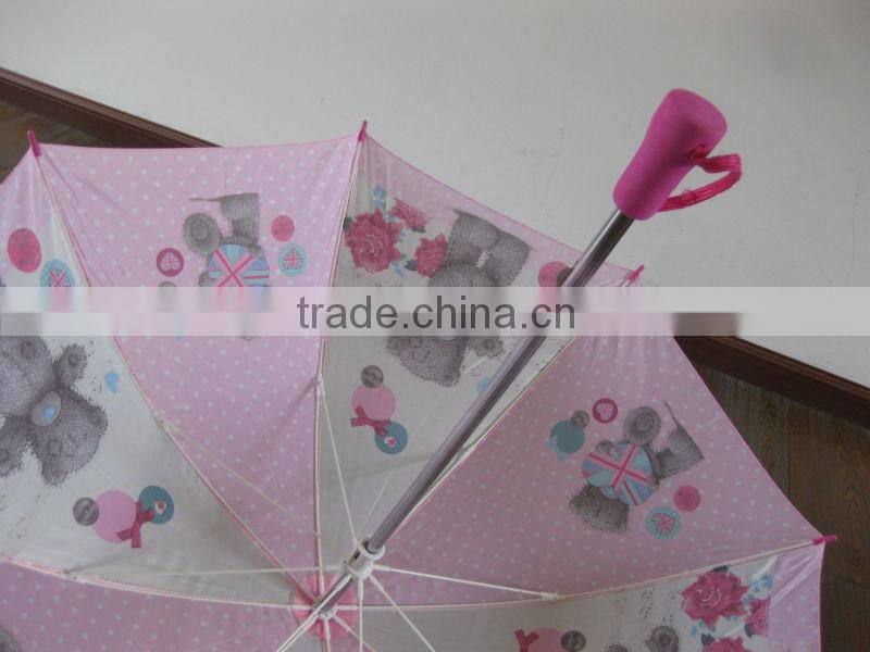 katong heat transfer printing kids stick umbrella