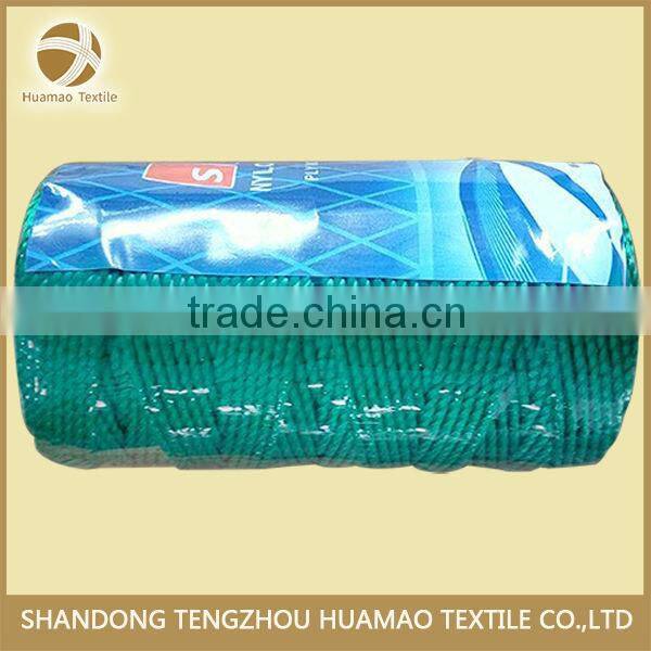 210D good teancity twisted wholesale colorful pp twine