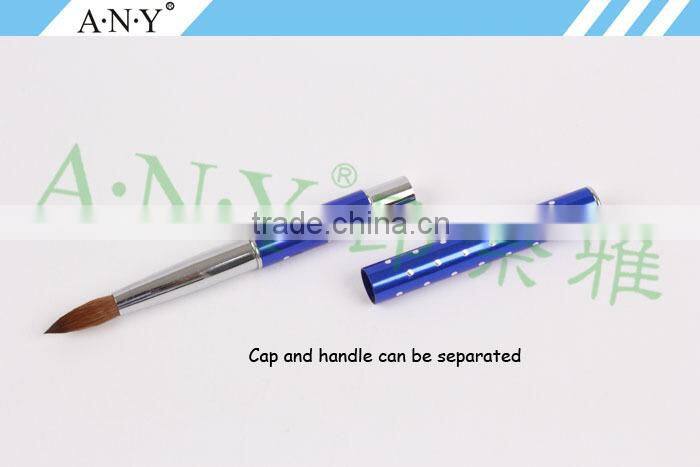 ANY Nail Art Crystal Extension Acrylic Nails Building Pure Kolinsky Acrylic Brush