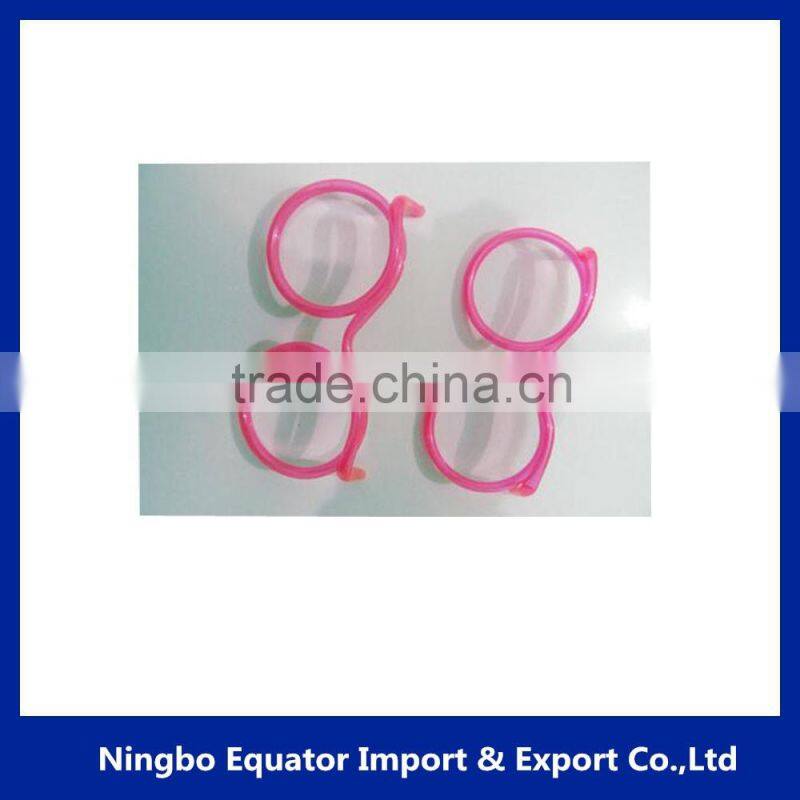 Promotion sales disposable colored plastic straw