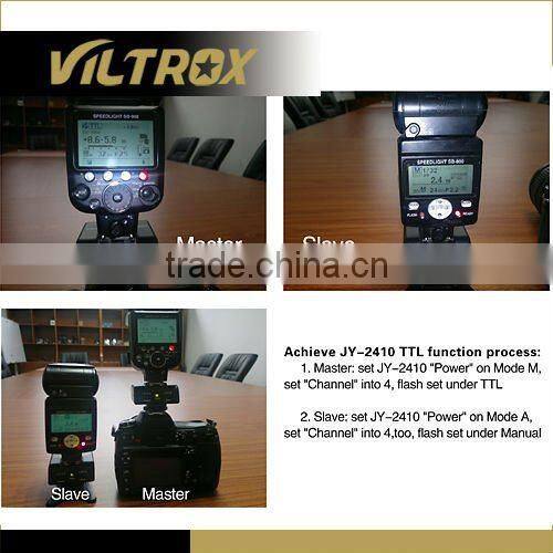 VILTROX JY-2410 Transceiver Camera Wireless Flash Trigger for Nikon/Canon