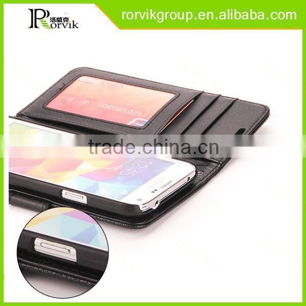 Fashion Book Style Leather Wallet Cell Phone Case for Samsung Galaxy S5