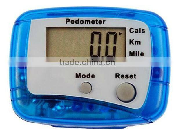2 Buttons Colorful Digital Calorie Pedometer for Weight ,Calorie and Step Counter