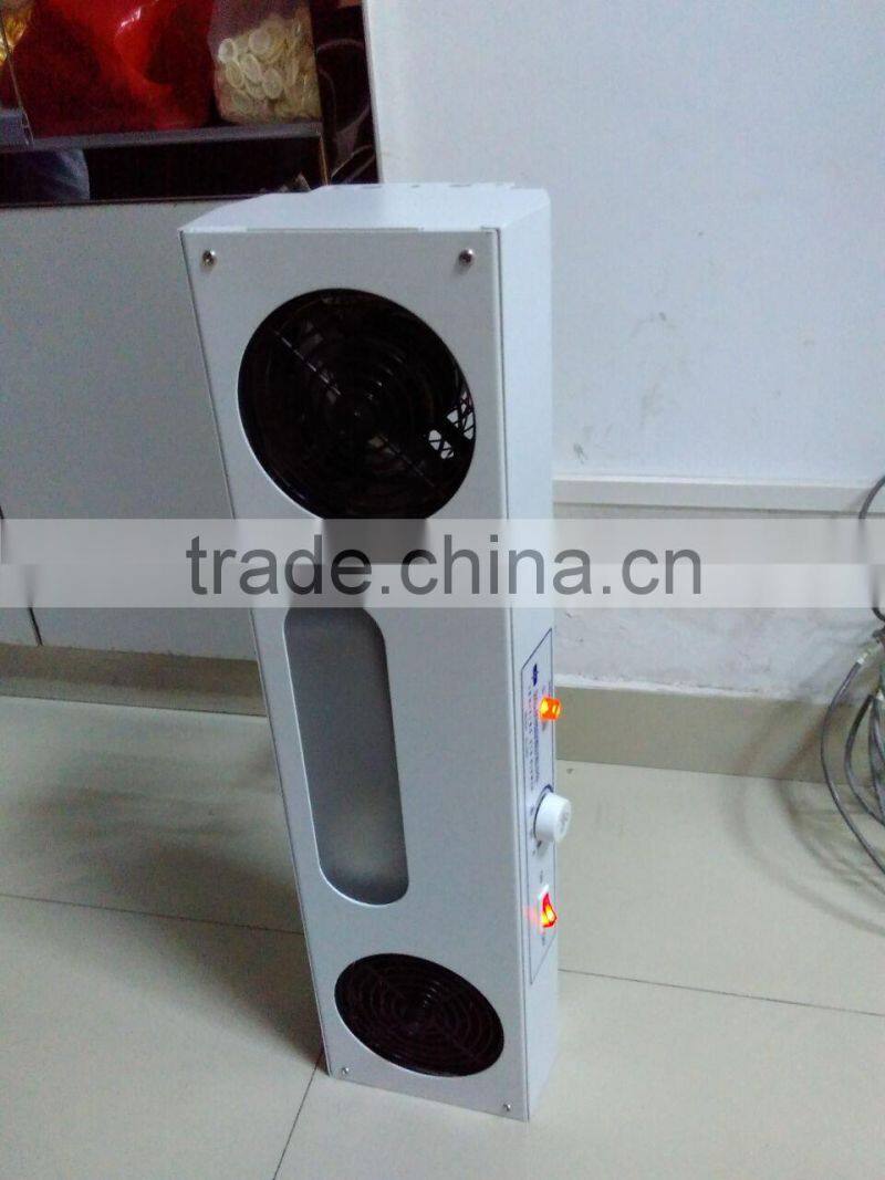 overhead hanging ionizing air blower/ESD anti-static ionizing air blower with 2 fans