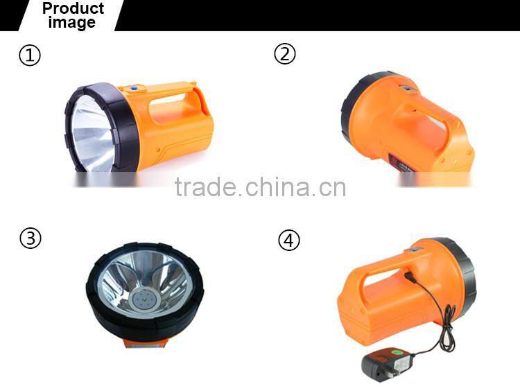 Best quality top selling rechargeable led searchlight long range for camping
