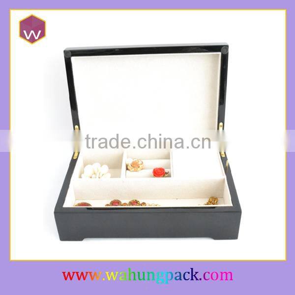 wood storage cosmetic box with custom music,accept cosmet storag box