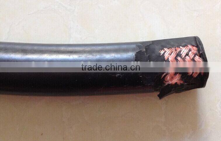 PA top welding hose, pa the permeable layer, the top standard black rubber hsoe