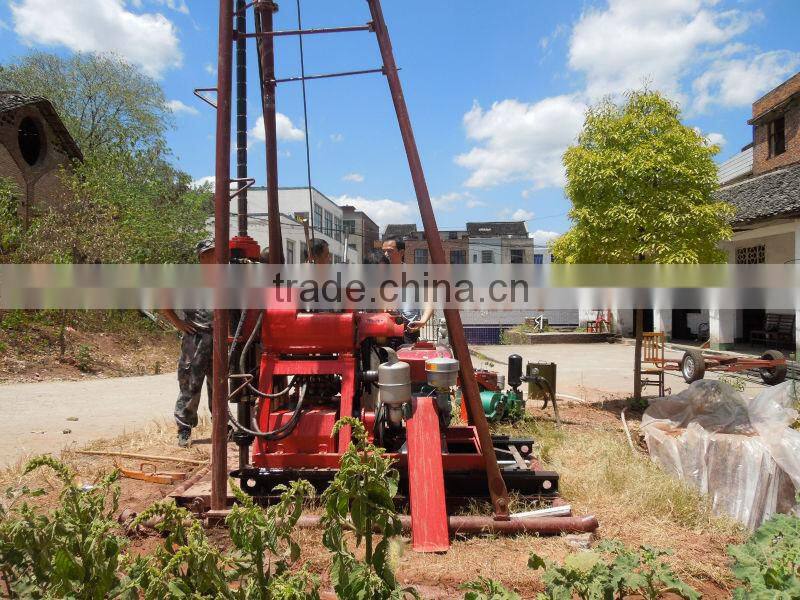 HGY-2000 spindle wire-line geological core prospecting drilling rig machine