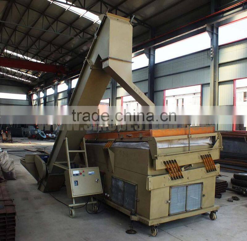 Grain seed gravity separator selector