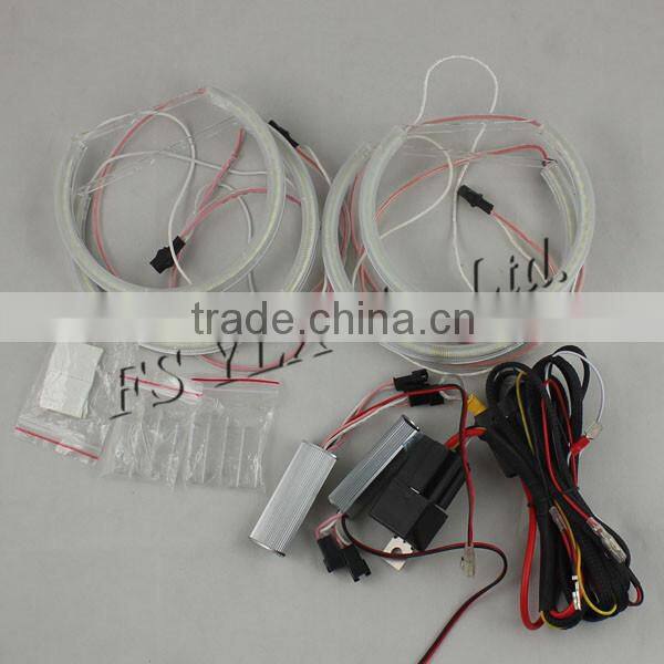 angel eyes orange halo rings headlights smd led angel eyes e46 non projector