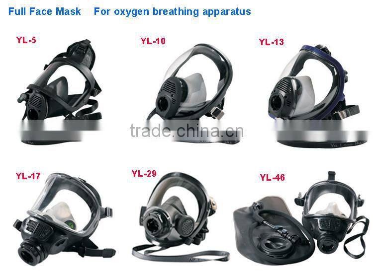 silicone full face smoke filter mask