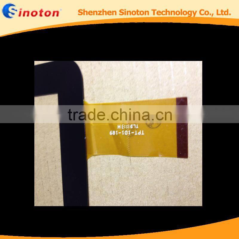10.1 inch Tablet PC touch screen glass tpt-101-189