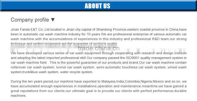 CHINA automatic rollover car washing equipment with prices & car wash equipment