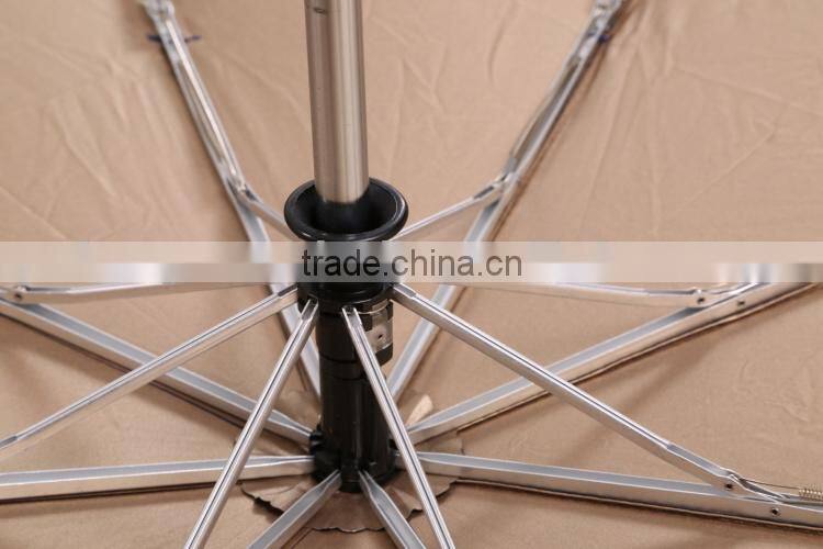 3 fold easy open and close skull shape handle folding Umbrella