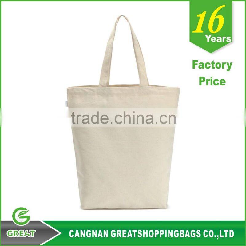 Black coated cotton shopping bag with logoprinted