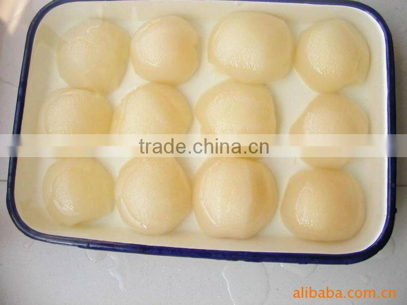 canned pear slices in natural juice