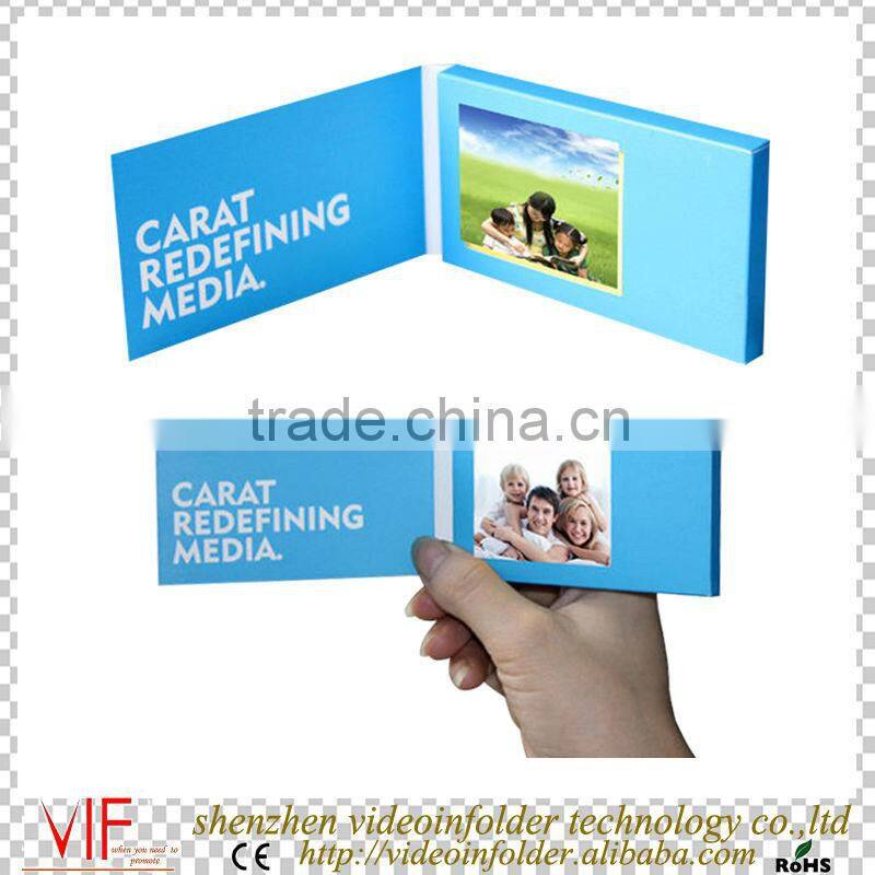 creative business gift 128mb/256mb agp 8x video card/business card with 2.4" lcd/2.4inch lcd screen printing business cards