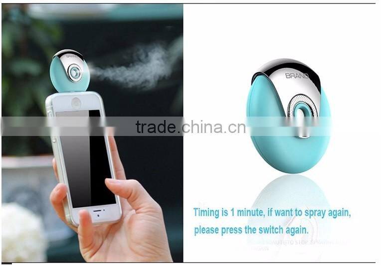 wholesales 80ml ABS material mini mobile sprayer moisture facial humidifier