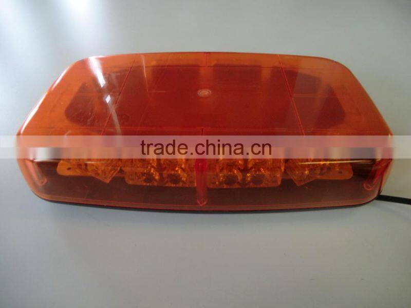 LED warning light bar, Auto MiNi LED light bar , LED emergency light bar(SR-MIB-117G), 0.75W per LED by 40 PCs LED. W Magnet