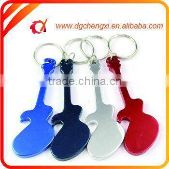 cow shaped aluminum beer bottle opener keychain