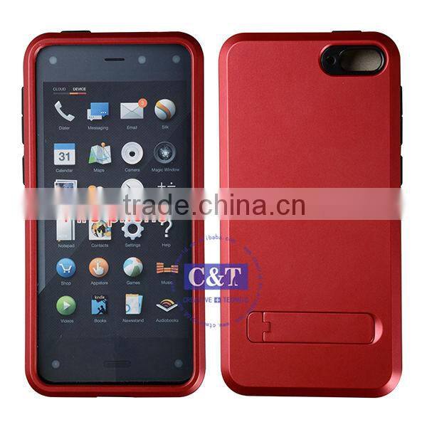 C&T 3 in 1 hybrid kickstand Aluminum phone case for Amazon Fire Phone