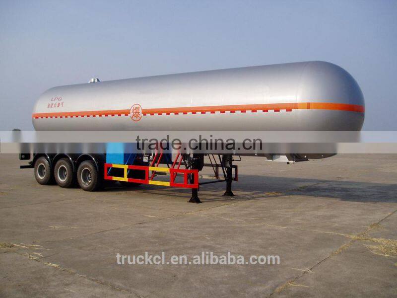 3 axles lpg semi trailer 56m3 lpg tank semi trailer lpg semi trailer