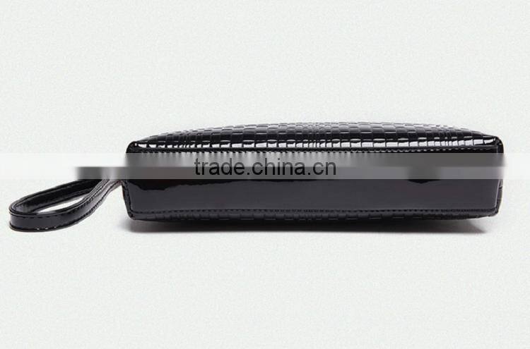 Small Size Shiny PU Leather Lady Bags Messenger Bags Clutch Handbags