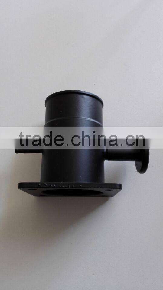 custom black pipe part