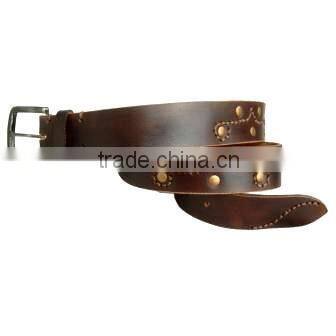 top brand leather belt