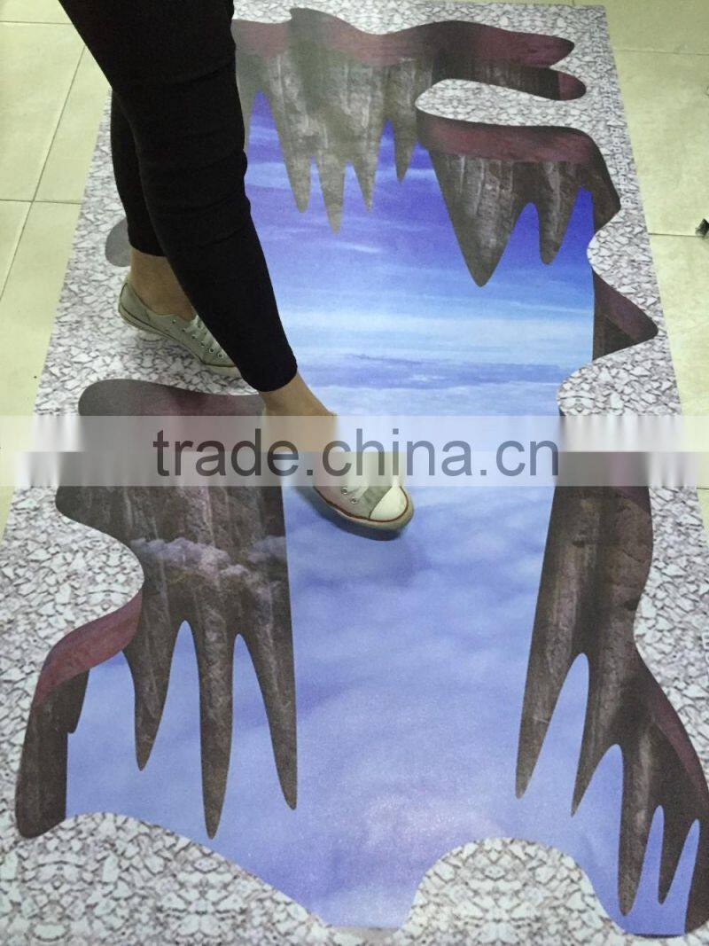 Hot Sale Floor Graphic Lamination Film, Twill Floor Graphic Film