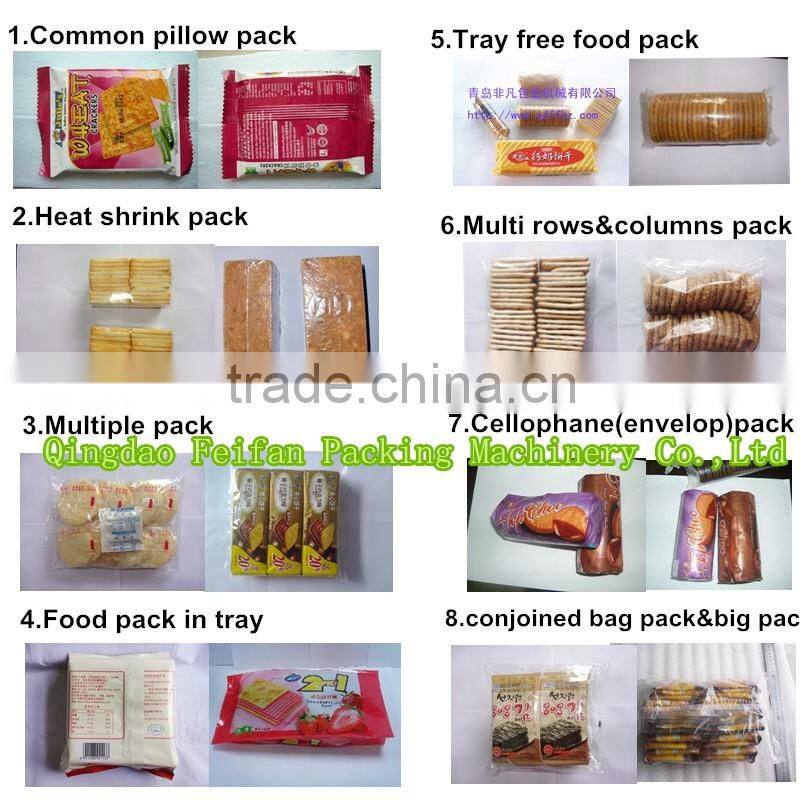 Automatic biscuit cellophane packing machine