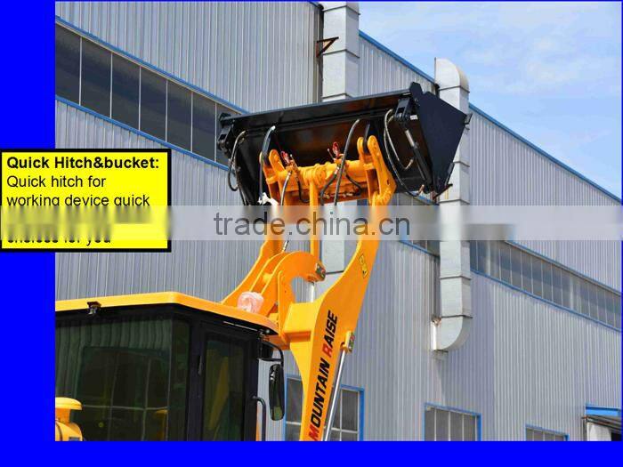 CE multi-function articulated radplader mini wheel loader for sale