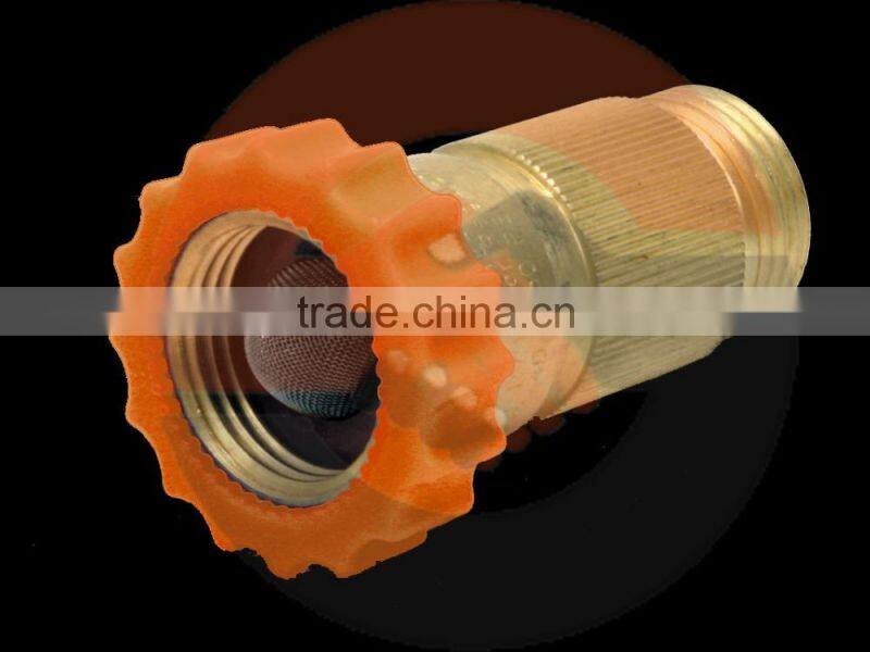 Water pressure regulator in brass