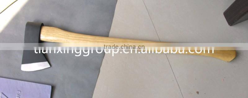 SDTX high carbon steel axe with carbon steel axe head hatchet with fiberglass handle