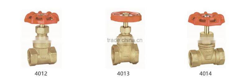 ART.4013 Forged dn15 20 25 32 cw617n female threaded rising stem brass gate valve prices with cast iron handwheel made in china
