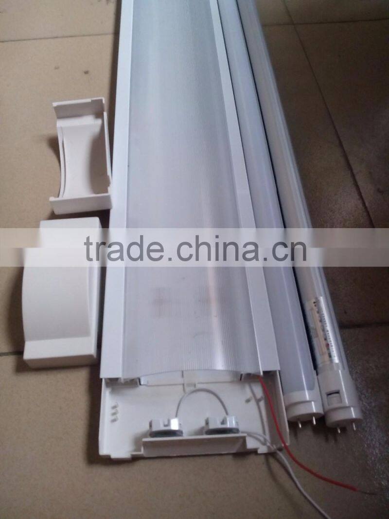 LED tube led t8 retrofit kit 2x18w led lighting fixture