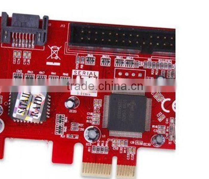 2 Port SATA II 2.0 RAID & 1 IDE 3.5" PCI-E PCI Express Converter Card